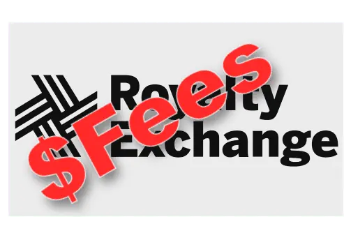 royalty exchange fees